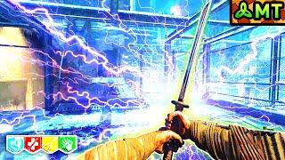 TAKEO'S KATANA IN THE GIANT MOD: Black Ops 3 Zombies REAL SWORD GAMEPLAY!