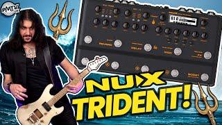 A Streamlined Amp & Effects Modeller, Laid Out like An Analog Rig! - NUX Trident Demo