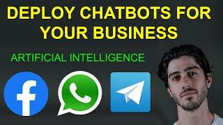 HOW TO CREATE CHATBOT IN FACEBOOK, WHATSAPP, TELEGRAM AND OTHER PLATFORMS