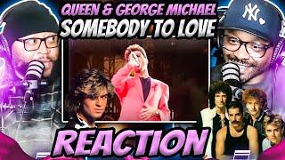 Queen & George Michael - Somebody To Love (REACTION) #queen  #georgemichael #reaction #trending