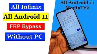 Infinix Android 11 FRP BYPASS 2022 || All Infinix GOOGLE ACCOUNT BYPASS  || YouGtech