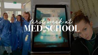 VLOG: Erste Woche im 7. Semester Medizin | new iPad (& nützliche apps), stundenplan & ultraschallen!