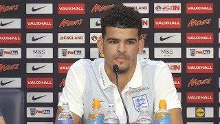 Dominic Solanke Full Press Conference - England v Brazil - International Friendly