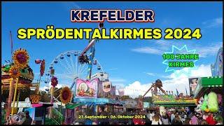 Sprödentalkirmes KREFELD 2024 // RUNDGANG