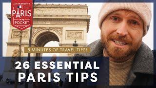 26 MORE Paris Travel Tips in 8 Minutes