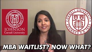 HOW TO GET OFF THE MBA WAITLIST! (TIPS AND TRICKS!)