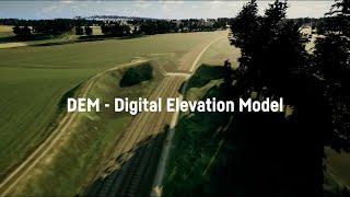 Getting Started in GeoVisual: DEM - Digital Elevation Model