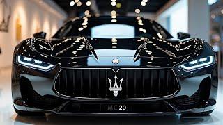 2025 Maserati MC20: The Secret Weapon of Italian Supercars!️