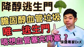 Dr. K 保健專家︱膽固醇唯一逃生門?︱血管塞完又塞 ? 原來垃圾一直循環 !︱如何開啟降醇逃生門 ?