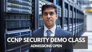 Day 1 For CCNP security Weekend Batch || 15 MAR 2025 || Admission Open