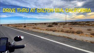 Drive Thru Salton Sea, California