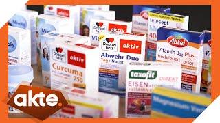 Vitamin D3, Eisen & Nahrungsergänzungsmittel: wirklich hilfreich oder Abzocke? | Akte | SAT.1