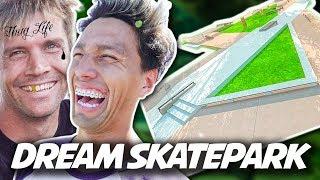 AMSKATER'S GIANT SKATEPARK IS INSANE!!!