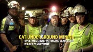 Cat® Underground Mining Equipment