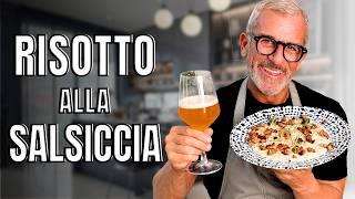 RISOTTO ALLA SALSICCIA con Formaggio e Topinambur | Ricetta di Chef Max Mariola