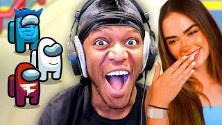 Rose Reacts to SIDEMEN AMONG US GREATEST MOMENTS!