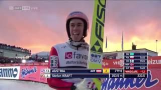 Skifliegen Vikersund 2017: NEUER WELTREKORD STEFAN KRAFT SPRUNG 253,5 METER! |