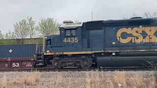 Railfanning 4/16/22 (PART 1) Caboose and Windmill generator and IC 6250 (OLS) and more!