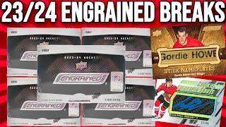 2023-24 Upper Deck Engrained Hockey CASE BREAKS !! 