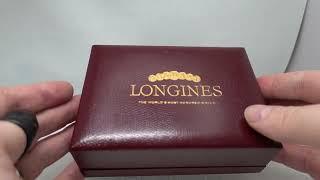 1955 Longines 10k gold filled men's vintage watch with box.  Manual wind 23Z movement.