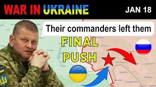 18 Jan: Russian Command RAN AWAY FROM KREMINNA | War in Ukraine Explained