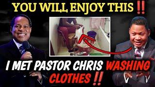 I MET PASTOR CHRIS WASHING CLOTHS,REV TOM REVEAL THE SCHOOL DAYS || PASTOR CHRIS OYAKHILOME