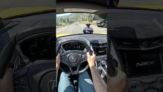 The Acura NSX Type S Gets to 60 in 3.3 Seconds (POV Drive #shorts)
