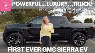 2025 GMC Sierra EV: Luxury, Electric, Pickup Truck!