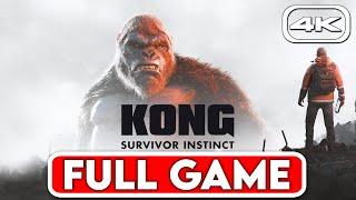 KONG SURVIVOR INSTINCT Gameplay Walkthrough FULL GAME [4K 60FPS] - No Commentary