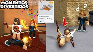 Jugando MURDER MISTERY 2 con la NUEVA ANIMACION de DRESS TO IMPRESS (Momentos Divertidos) MM2 Roblox