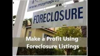 Foreclosure Listings - Make a Profit Using Foreclosure Listings