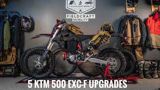 5 KTM 500 EXC-F Upgrades For Moab Utah