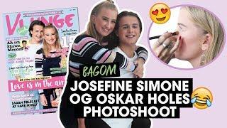 Josefine Simone og Oskar Hole på forsiden af Vi Unge