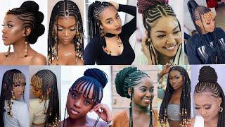 New Braids: 40 Unique & Classy Braids Hairstyle for Black Womens~Gorgeous Fulani Braids Hairstyles