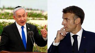 Netanyahu amuwakia Rais Macron kwa wito wake wa kusitisha usafirishaji wa silaha kwa Israel