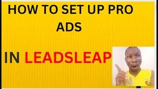 LeadsLeap - How to Post Pro Ads!