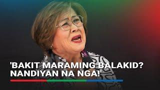 De Lima questions delay in VP Sara impeachment trial: 'Ano ba talaga ang gusto?' | ABS-CBN News