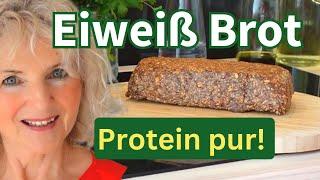 Proteinbrot - Eiweißbrot - low carb, glutenfrei, stärkefrei selbst backen