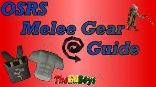 OSRS Melee Gear Guide | Old School Runescape Melee Weapon & Armour