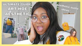  art hoe  𝒂𝒆𝒔𝒕𝒉𝒆𝒕𝒊𝒄 outfit ideas + creating an *𝑨𝑹𝑻 𝑴𝑶𝑴* wardrobe!