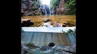 Tai Tam Mound Waterfall , Tai Tam Reservoir Hike , Hong Kong