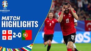 Georgia vs Portugal | 2-0 | Highlights | Euro 2024 | საქართველო პორტუგალია | portugal vs georgia