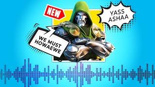 ALL DR. DOOM Voicelines (Fortnite Season 14)