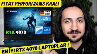 Her Bütçeye En İyi RTX 4070 Laptop Önerileri ! (MART 2025)