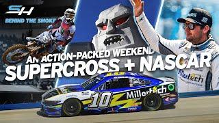 Noah Gragson: All Access to Action-Packed Weekend of NASCAR & Supercross | Behind The Smoke