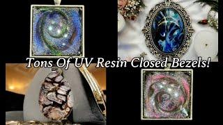 #513 Tons Of Inspiration For UV Resin Closed Bezel Jewelry