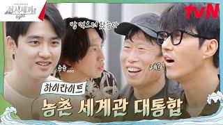 삼시세끼x콩콩팥팥, 세계관 충돌에 서로 당황 ㅋㅋ #highlight #삼시세끼Light EP.4