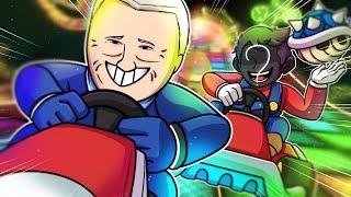 Beating Joe Biden in Mario Kart?!