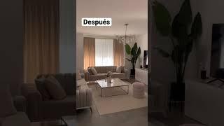 Remodelación de Casa  Antes y después  #short #Decoracion