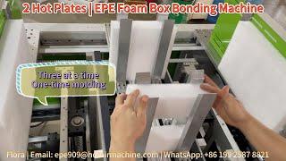 4 EPE Foam Frame Bonding Machine with 2 Heating Plates